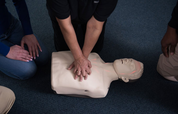 Heartsaver First Aid CPR AED Skills Session