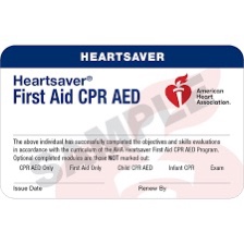 Heartsaver® First Aid CPR AED